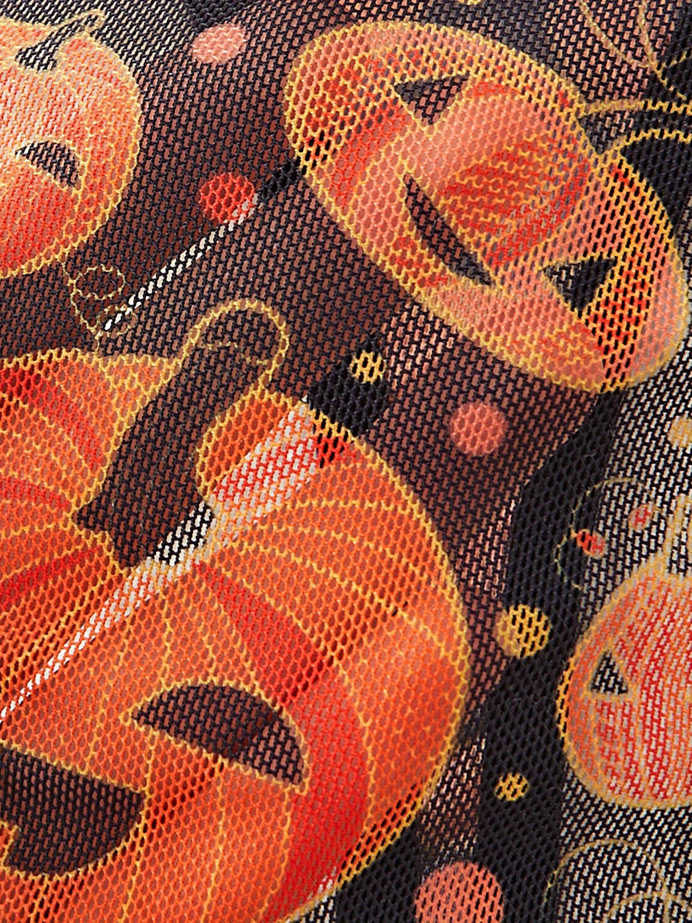 Women's Sexy Halloween one-piece lingerie - Semi-Sheer Mesh, Sexy Party Outfit for Halloween Costume Intimate Evenings, Women's Lingerie, Themed Clothing, Floral Print Design, Stretchy Material, Garterneck Bralette, Adult Wom
