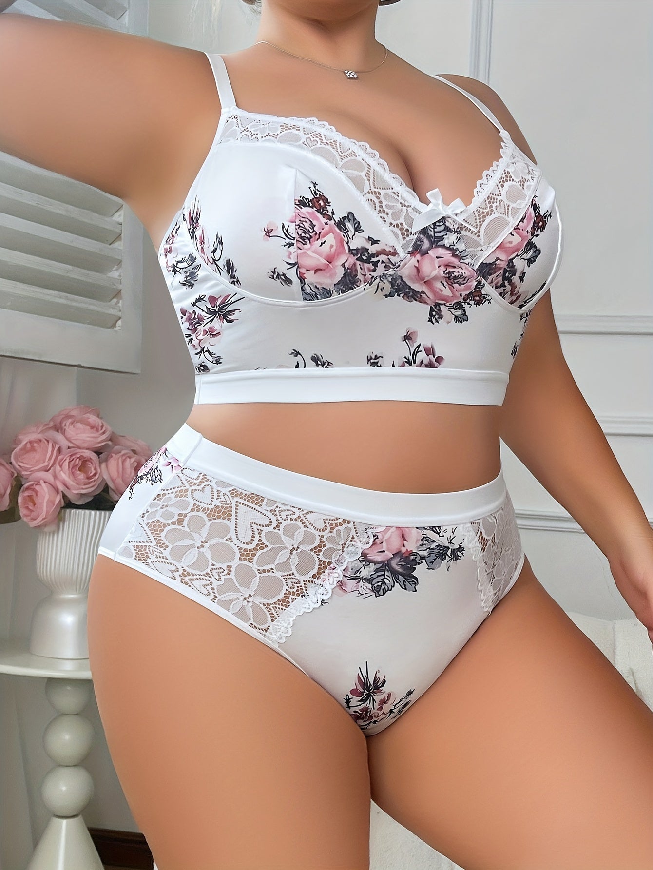 Plus Size Sexy Lingerie Set
