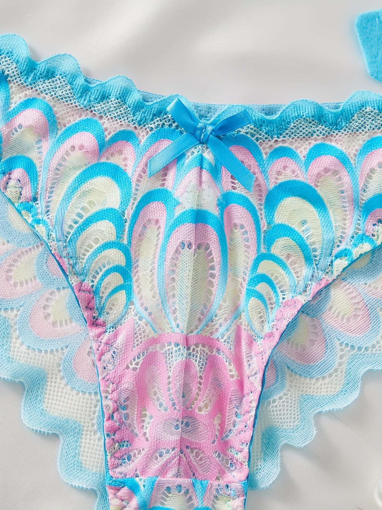 Sexy Lingerie Set For Women With Heart Lace Embroidered New Bra