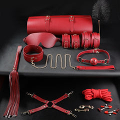 Premium SM Selection - Adult Flirting Products, Erotic Passion Stimulators, Couples Bedroom Essentials, Includes Red Lingerie, Whip, Chains, and More, Bedroom Accessories | Intimate Accessory | Durable Lingerie for Couples