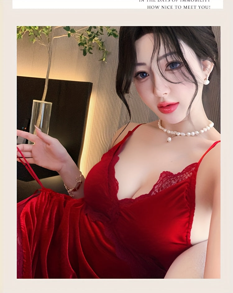 sexy lace teddy lingerie set