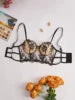 Unique Design Exquisite Charming Sensual Elegant Flower Lace Bra Womens Lingerie