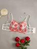 Unique Design Exquisite Charming Sensual Elegant Flower Lace Bra Womens Lingerie