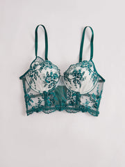Unique Design Exquisite Charming Sensual Elegant Flower Lace Bra Womens Lingerie